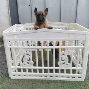 卸売人気商品 頑丈な犬用フェンス 安全扉 簡単組み立て 小型犬の運動用ペットフェンス - Product Image 5