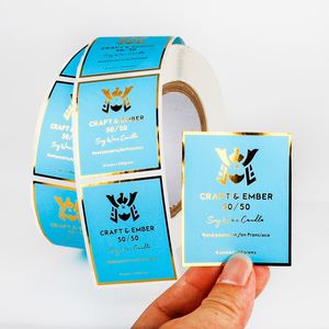 Etiqueta en Rollo para Limpiador Facial con Aceite de Rosa Sammie Marie, Impresión Offset en Papel Rectangular con Serigrafía y Código de Barras, Hecho en EE. UU. - Product Image 2