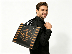 Sacs de courses écologiques réutilisables en non-tissé, sacs d'épicerie personnalisés, sacs promotionnels en tissu recyclable, vente en gros - Product Image 2