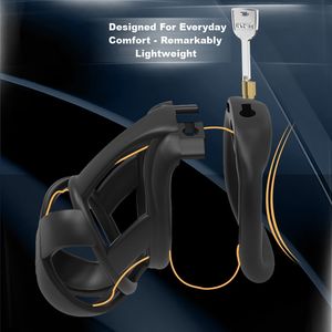 2025 nouveau dispositif de chasteté masculine conception ergonomique serrure furtive pour adultes Cage de confinement extrême solitaire - Product Image 3
