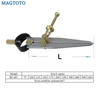 Étrier à ressort intérieur et extérieur, jambe plate, avec raccords en cuivre