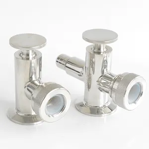 Aço Inoxidável sanitário SS304 SS316L Nível Calibre Galo Para O Leite Tanque de Cerveja