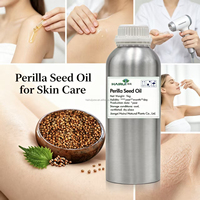 Minyak Biji Perilla Organik Cold Pressed Grade Makanan, Grosir Pabrik, untuk Suplemen Nutrisi