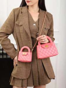 Customized logo, fashionable leather handbag, women's handbag, fashionable women's mini crossbody bag - Product Image 2