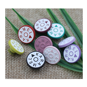 Alta Qualidade Personalizado Impresso Jean Botões Sustentável Metal Shank Snap Roupas Metal Jeans Colorido Chapeamento Técnica - Product Image 1