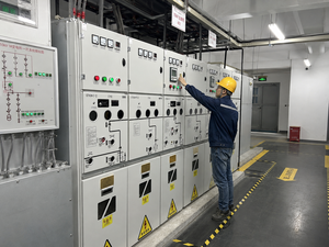 CNKEEYA XGN15-12 12kV Trifásico 50Hz Unidad de Anillo de Conexión (RMU) de Acero Inoxidable Blanco con Aislamiento Sólido Sin SF6 1250A 40kA - Product Image 5