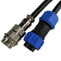 Conector Impermeable SP1710 SP1711 SP2110 SP2111 a Conector de Aviación GX16 de 5 Pines, Cable de Alimentación
