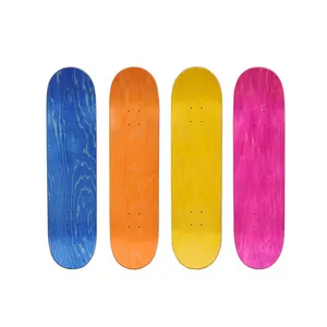 Beste Verkauf Blank Skate Board Decks Großhandel 7 Schichten Kanadischer Ahorn Leere Skateboard Decks