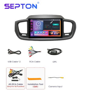 Autoradio Android Navigation Stéréo de voiture Audio Carplay DSP Android Auto Électronique pour <span class=keywords><strong>Kia</strong></span> <span class=keywords><strong>Sorento</strong></span> <span class=keywords><strong>3</strong></span> 2015 2016 2017 2018 - Product Image 6