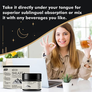 ハラールヒマラヤシラジット樹脂プライベートラベルピュアゴールドオーガニックナチュラルグミキャンディーエネルギーバイタリティサプリメント（成人男性向け） - Product Image 5