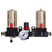 Unité pneumatique trio : régulateur de pression, filtre AC/BC/1500/2000/3000/4000-C-A-W AC15001 AC20001 BC20001 BC30001 BC40001