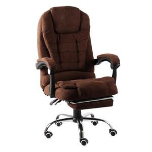 Moderne Draaibare Computerstoel Met Voetsteun Amber Bekleed Met Stof Liggend 135 Graden Verstelbare Silla De Oficina - Product Image 1