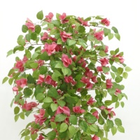 Plantes Artificielles Verdure Bougainvilliers Fleurs En Soie Arbre pour Fête Jardin Maison Magasin Décoration De Mariage
