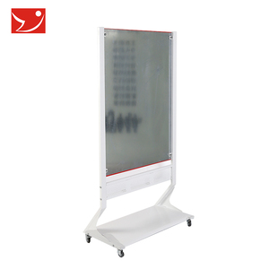 <span class=keywords><strong>Tableau</strong></span> de combinaison en verre à broches mobiles en <span class=keywords><strong>feutre</strong></span> doux multifonctionnel double face avec surface magnétique blanche lisse Fond blanc - Product Image 3