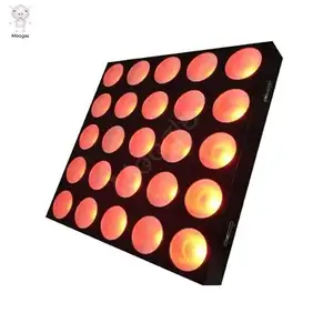 20pcs High Powerful 25x30 Watts 5x5 Array 3in1 Rgb Led Matrix Dmx512 Pixel Led Blinder Light for Disco DJ Light