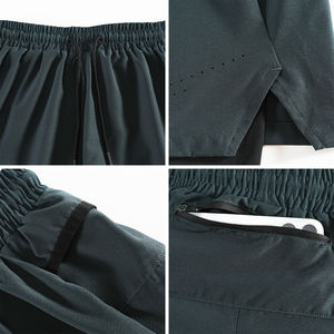 Shorts de sport personnalisés multicolores, haute qualité, en mesh sublimé, décontractés, pour le basketball et la course à pied, 5 pouces au-dessus du genou, respirants, pour hommes - Product Image 4