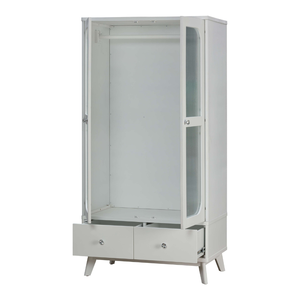 Colección EVEREST, Armario de Madera Moderno y Duradero de 2 Puertas y 2 Cajones, Muebles de Dormitorio de Alta Calidad - Product Image 1