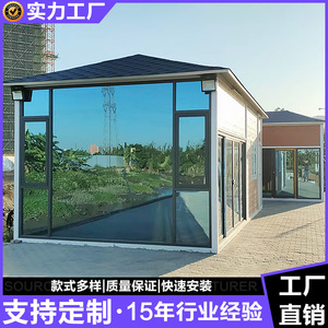 บ้านคอนเทนเนอร์ทรงสี่เหลี่ยมผืนผ้าทันสมัยสำหรับบ้านที่มีความหนามาตรฐาน - Product Image 4