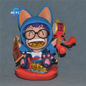 Nuovo Anno Dr Slump Arale Yamcha Cosplay Figure - Puer Lucky Samurai Modello in Scatola Anime da Collezione Decorazione - Product Image 5