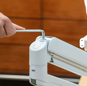 Colector de Polvo para Uñas con Soporte de Brazo para Escritorio, Luz LED, Purificador de Aire para Uñas, Colector de Polvo para Arte de Uñas - Product Image 5