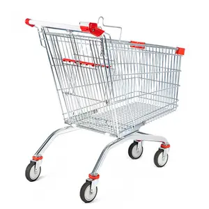 Manufacturer Supply Folding Foldable Hand Shopping Trolleys Carts