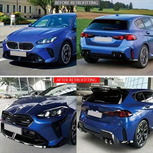 Kit d'amélioration et de modification pour voiture de sport 2024-2025 : Pare-chocs avant et arrière MP Air Kit, compatible BMW Série 1 F70 - Product Image 2