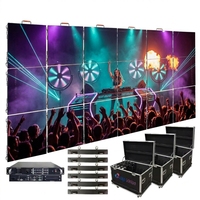 Écran LED interactif pour sol de danse, mur vidéo LED pour location extérieure, personnalisé, étanche IP65, de haute qualité, pour mariage