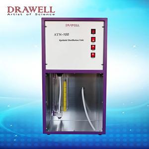 เครื่องวิเคราะห์ไนโตรเจนโปรตีนแบบกึ่งอัตโนมัติ Drawell DW-ATN-100 Azotometer Kjeldahl สำหรับการทดสอบดิน ปุ๋ย และการเกษตร - Product Image 1