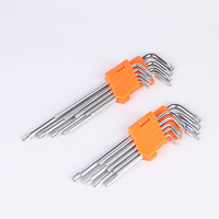 Outils de réparation universels professionnels 9 pièces cr-v jeu de clés Torx courtes
