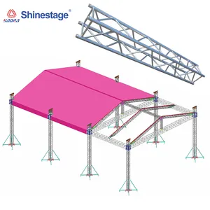 CE TUV SGS scatola di alluminio truss display in alluminio truss frame truss