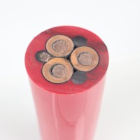 Cable de Alta Tensión NSHTOU, Cable Flexible de PVC con Cobre Trenzado, 8 AWG -40C~+105C, Equipo Industrial 1.5KV PUR-JTV-J