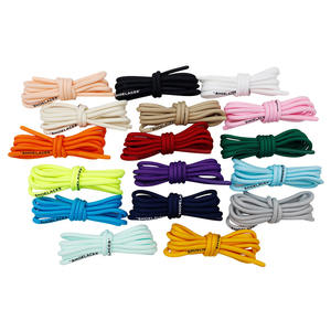 Cordones redondos Weiou para Jumpman 700 <span class=keywords><strong>Dunk</strong></span> Shoes Letter Font Sides Impreso 'SHOELACES' Hecho de poliéster duradero - Product Image 2