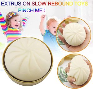 Gnocco di Silicone di vendita caldo nuovi giocattoli di sollievo di Fidget palle giocattolo di panino farcito al vapore antistress - Product Image 5