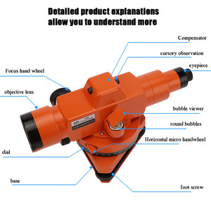 Lanceforce Dış Mekan Mühendisliği Yüksek Hassasiyetli Otomatik Nivo Ölçüm Ekipmanı Optik Ölçüm Cihazı - Product Image 2