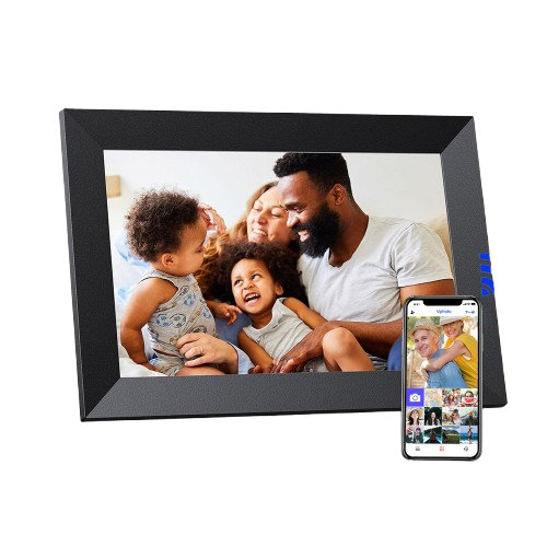 10.1 Inch Digital Photo Frame with Touch Control Wifi HD Electronic Cloud Photo Album Video and MP3 Audio Format