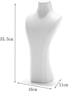 Présentoir de Luxe en Résine pour Bijoux, Buste Mannequin pour Boucles d'Oreilles et Colliers, Accessoires de Présentation en Gros - Product Image 2
