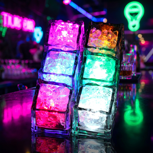 Alla moda cubetti di ghiaccio di plastica con luci di natale feste novità per il nuovo anno e decorazione del ringraziamento - Product Image 2