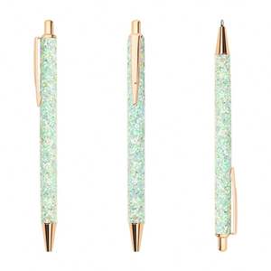 Expédition rapide, stylos pour filles, pierres scintillantes, stylos à bille en métal, stylos personnalisés, cadeaux de luxe nacrés - Product Image 4