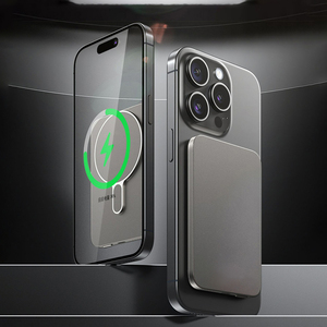 Мощный продукт, тонкий, быстрая зарядка, 10000 мАч, алюминиевый сплав, магнитная Беспроводная зарядка, внешний аккумулятор для телефона - Product Image 6