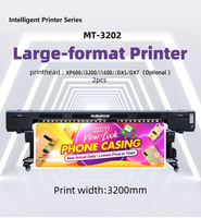 MOOTOOM 3,2 M Dx5/Xp600/i3200 cabezal de impresión Plotter vinilo envoltura Flex Banner póster papel tapiz máquina de impresión 3,2 M Eco solvente impresora