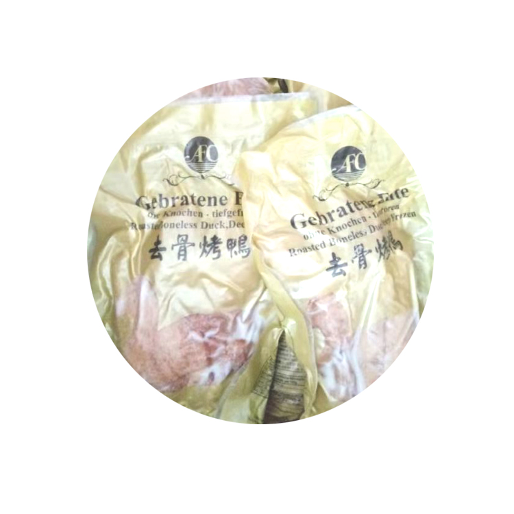 Соленая быстрая заморозка еды вкусное замороженное мясо из цельной утки без костей