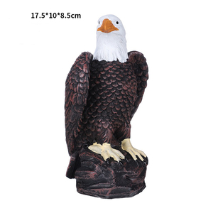 Statue d'Aigle Chauve Américain en Résine en Gros, Sculpture Animale, <span class=keywords><strong>Figurine</strong></span> de Faucon pour Décoration de Jardin, Extérieur, Patio, Cour, Allée - Product Image 6