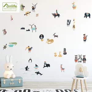 Funlife PA159 INS Style Cute Animals Promotional Gifts decorative stickers Custom PVC stickers for Pleasure Ground Decor