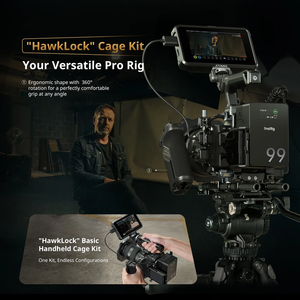 Kit de cage SmallRig "Hawklock" pour <span class=keywords><strong>Sony</strong></span> <span class=keywords><strong>Alpha</strong></span> 7 <span class=keywords><strong>V</strong></span> / 7R <span class=keywords><strong>V</strong></span> / 7 IV avec plaque de fixation rapide Arca-Swiss et pince pour câble HDMI 6027 - Product Image 5