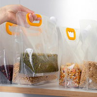 Pochettes Doypack en plastique personnalisées avec bec verseur pour jus, 200 ml et 100 ml
