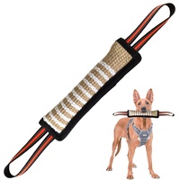 Bâton d'entraînement pour chien à bandes réfléchissantes, bâton de mastication en chanvre à bords bruts, jouet à mâcher pour le ramassage et la dentition LY307 Nanyang