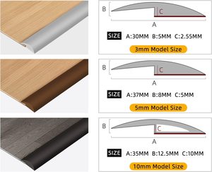 <span class=keywords><strong>Bande</strong></span> de Transition de sol auto-adhésive <span class=keywords><strong>pour</strong></span> <span class=keywords><strong>bande</strong></span> de Transition de seuil de tapis - Product Image 2