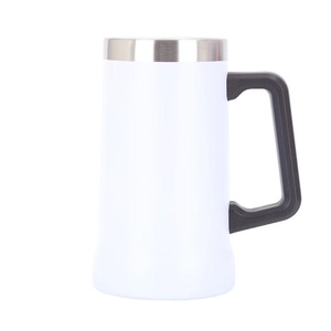 Mug à bière réutilisable écologique en acier inoxydable de 700 ml, gobelet pour boissons chaudes et froides - Product Image 4