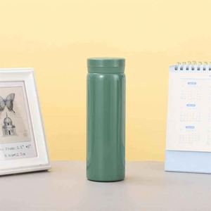 Stainless Steel Vacuum Tumbler Red Straight <b>Cup</b> Eco-Friendly Leak-Proof <b>Large</b> Capacity Thermal Insulation 6-12 Hours Office Use - Product Image 5