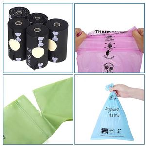 Custom Eco-Friendly Bio Degradable Dog Eco Friendly <b>Compostable</b> Biodegradable Poop <b>Bags</b> for Pet Poop - Product Image 2